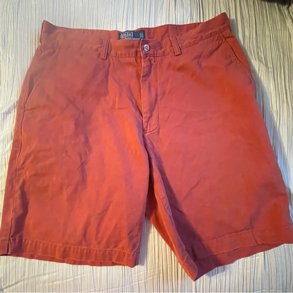 Polo Ralph Lauren perfect shorts‎ orange chino style size 35